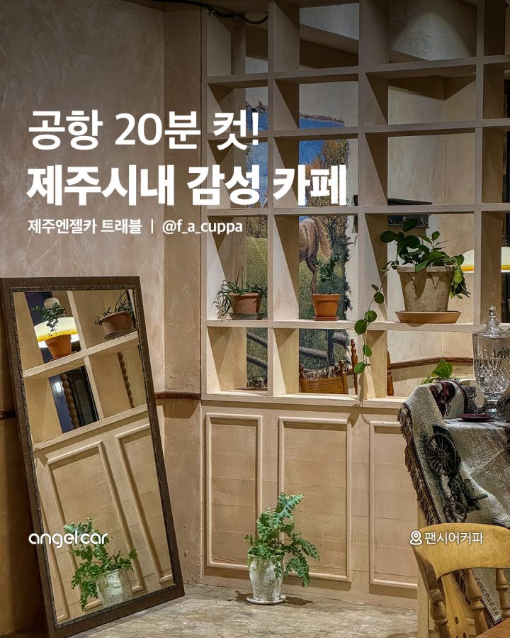 제주공항 근처 카페 추천